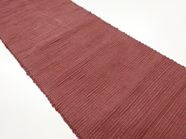 JAPANESE NAGOYA OBI / MAWATA TSUMUGI / WEAVE PATTERN